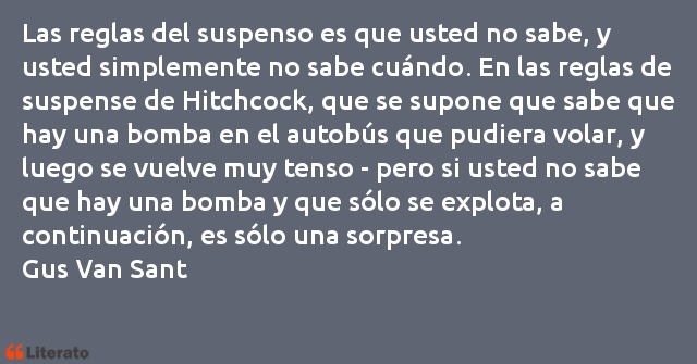 Frases de Gus Van Sant