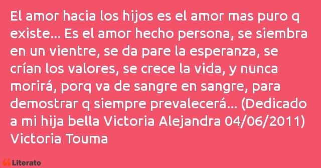 Frases de Victoria Touma