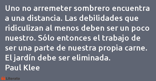 Frases de Paul Klee