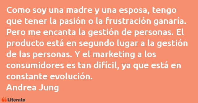 Frases de Andrea Jung