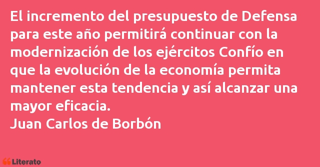 Frases de Juan Carlos de Borbón