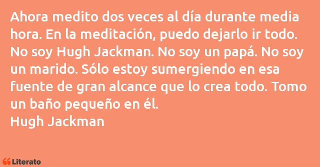 Frases de Hugh Jackman