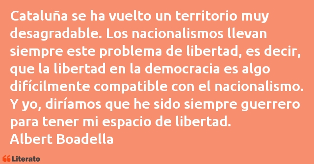 Frases de Albert Boadella