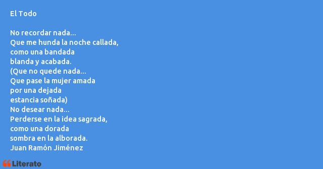 Frases de Juan Ramón Jiménez