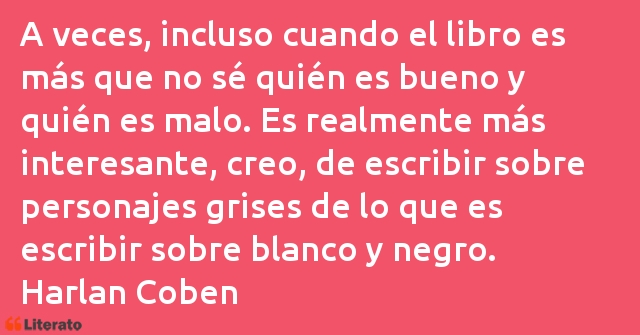 Frases de Harlan Coben