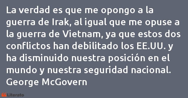 Frases de George McGovern