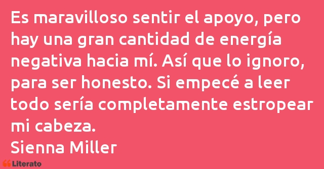 Frases de Sienna Miller