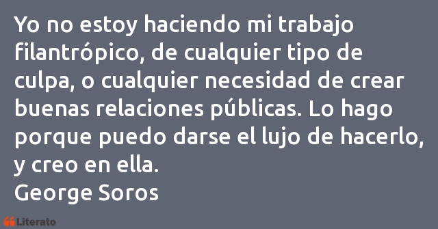 Frases de George Soros