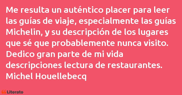 Frases de Michel Houellebecq