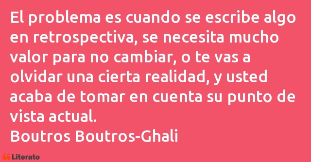 Frases de Boutros Boutros-Ghali