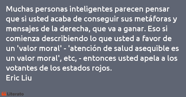 Frases de Eric Liu