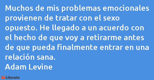 Frases de Adam Levine