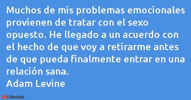 Frases de Adam Levine