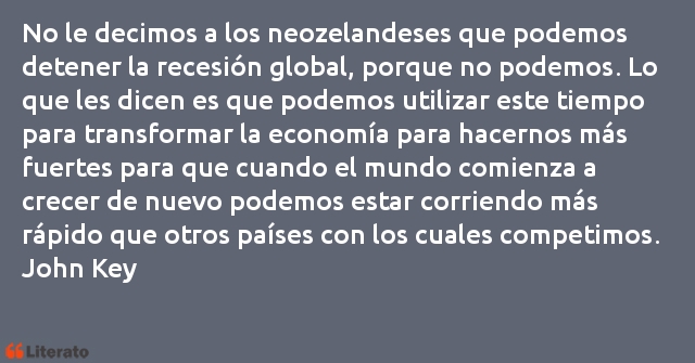 Frases de John Key