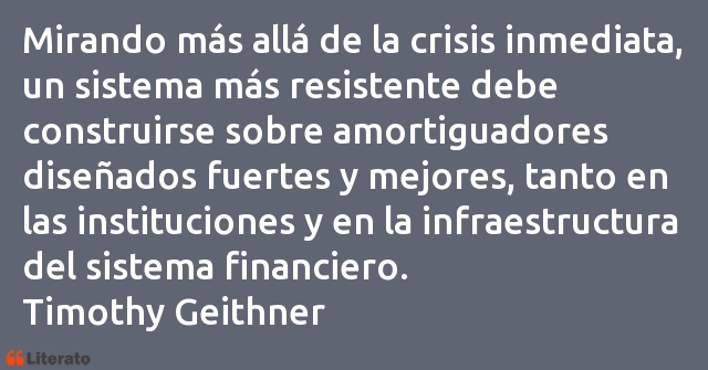 Frases de Timothy Geithner