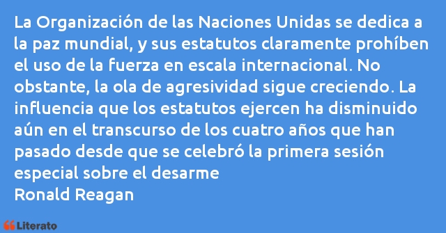 Frases de Ronald Reagan