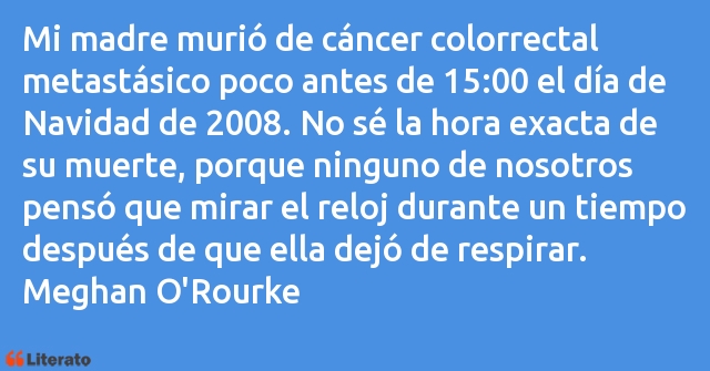 Frases de Meghan O'Rourke