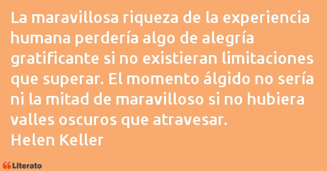 Frases de Helen Keller