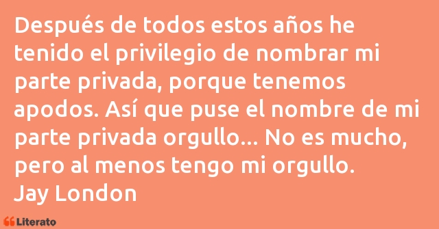 Frases de Jay London