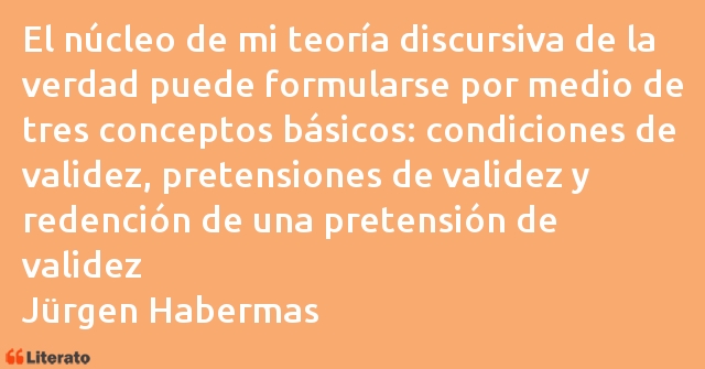 Frases de Jürgen Habermas