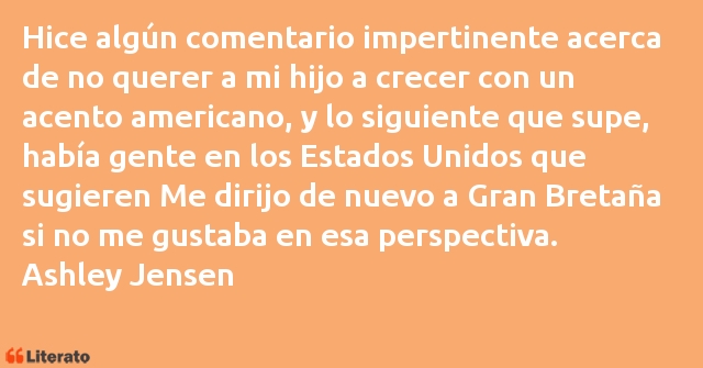 Frases de Ashley Jensen