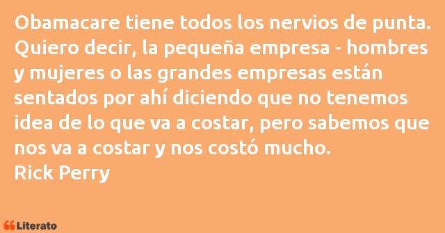 Frases de Rick Perry