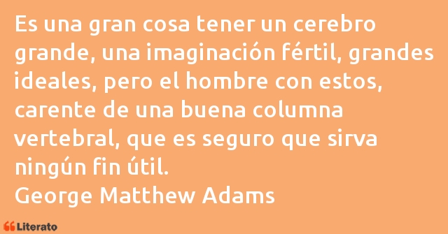 Frases de George Matthew Adams
