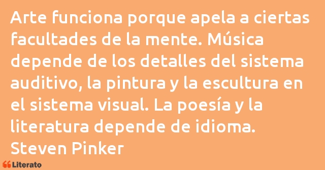 Frases de Steven Pinker