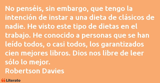 Frases de Robertson Davies