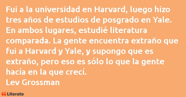 Frases de Lev Grossman