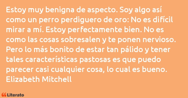 Frases de Elizabeth Mitchell