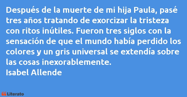 Frases de Isabel Allende