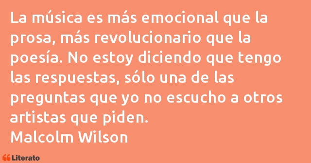 Frases de Malcolm Wilson