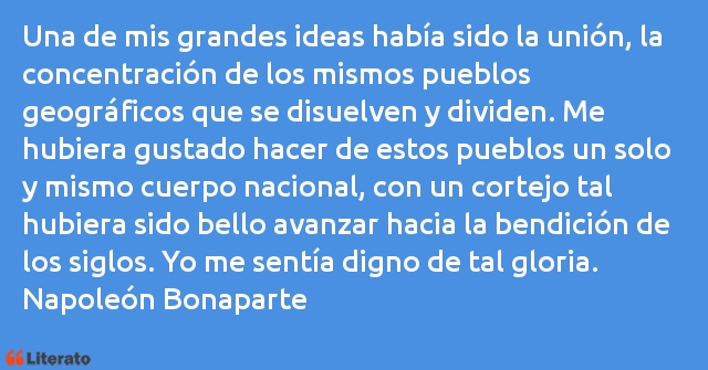 Frases de Napoleón Bonaparte