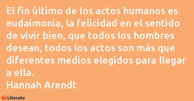 Frases de Hannah Arendt