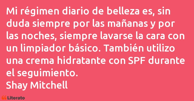 Frases de Shay Mitchell