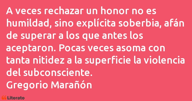 Frases de Gregorio Marañón