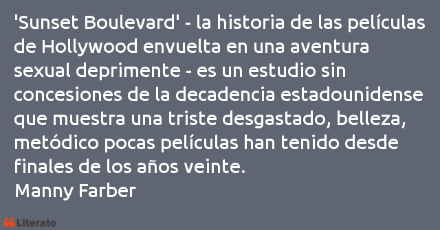 Frases de Manny Farber