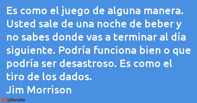 Frases de Jim Morrison