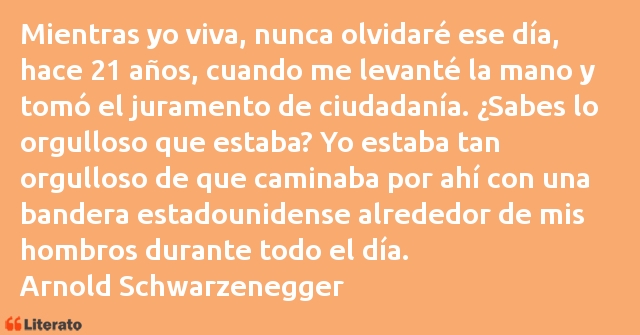 Frases de Arnold Schwarzenegger