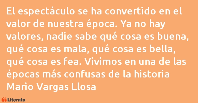 Frases de Mario Vargas Llosa