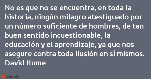 Frases de David Hume