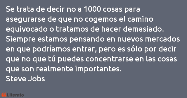 Frases de Steve Jobs