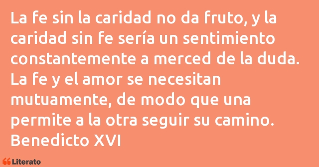 Frases de Benedicto XVI