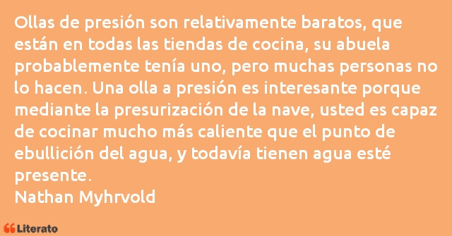 Frases de Nathan Myhrvold