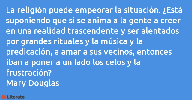 Frases de Mary Douglas