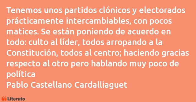 Frases de Pablo Castellano