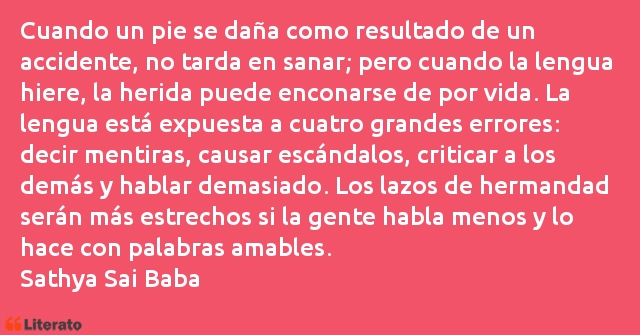 Frases de Sathya Sai Baba