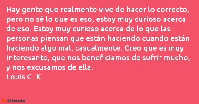 Frases de Louis C. K.