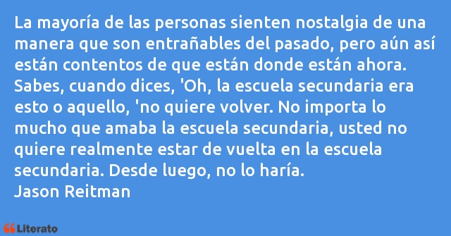 Frases de Jason Reitman